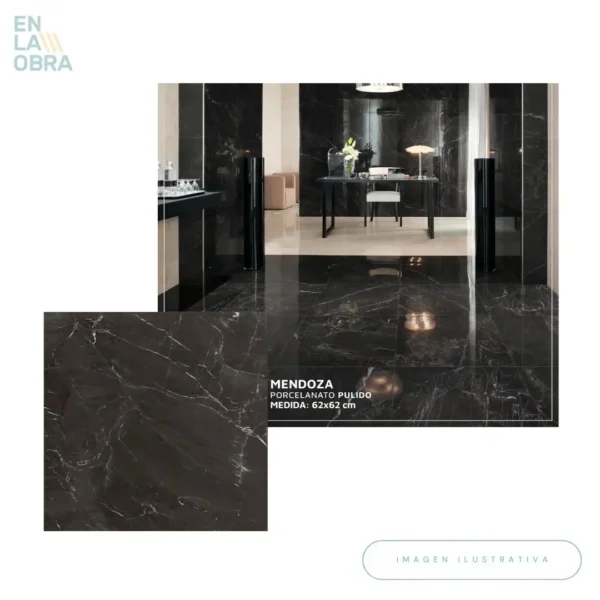 Porcelanato Mendoza 62x62 (1.54m2)