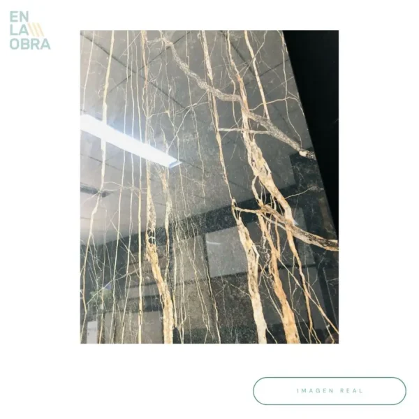 Porcelanato Portoro 62.5 x 125cm (1.56m2 por caja) - Imagen 3