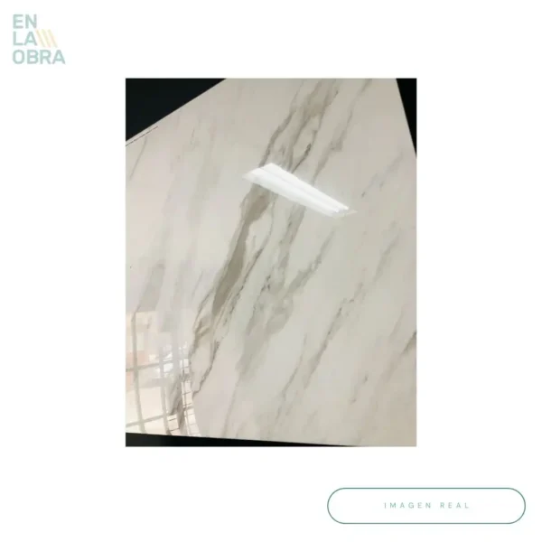 Porcelanato Bianco Volakas 62x62 (1.54m2) - Imagen 3