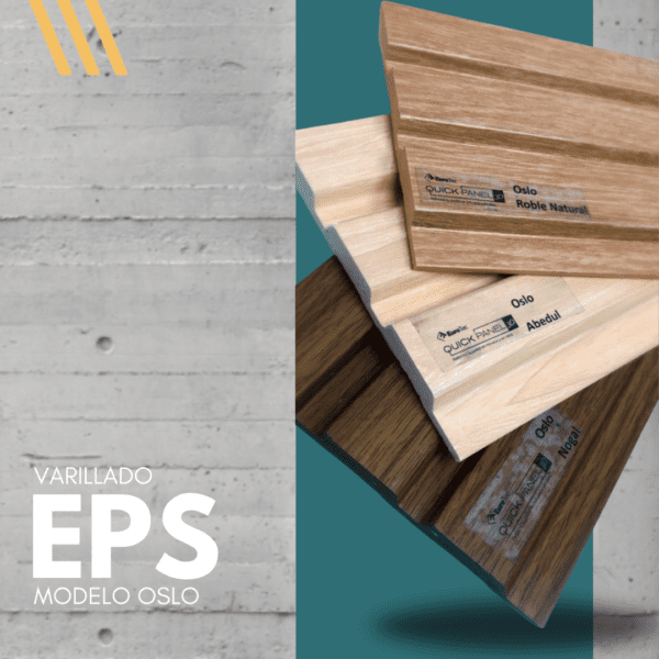 Varillado EPS (0.12m x 2.85m) Oslo