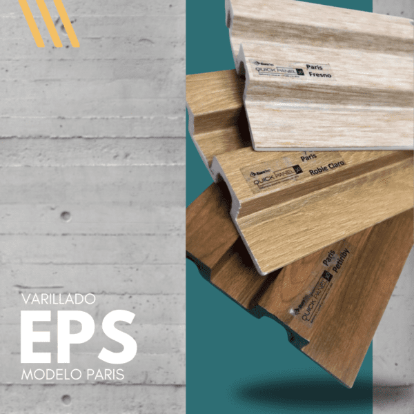 Varillado EPS (0.12m x 2.85m) Paris
