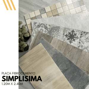 SIMPLISIMA Placa Fibrocemento (1.20x2.40)