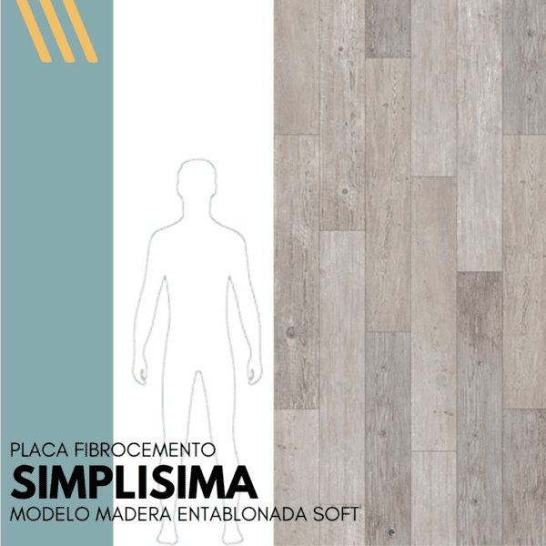 SIMPLISIMA Placa Fibrocemento (1.20x2.40) - Imagen 7