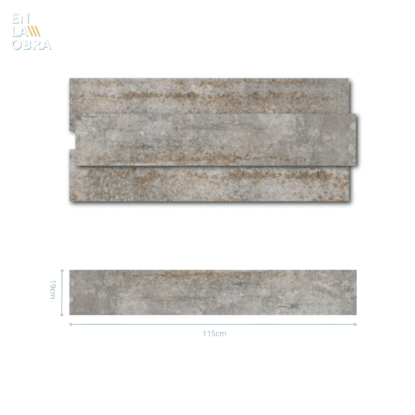 Porcelánico Legno Urban19x115 (1.91m2) - Imagen 2